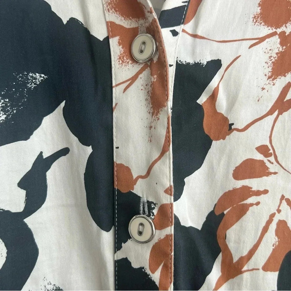 Soft Surroundings Moonglow Cotton Button Front Tea Midi Shirt Dress collated - Picture 11 of 15